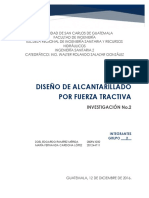 2 Diseño de Alcantarillado Por Fuerza Tractiva