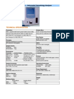 H3D Technical Specifications