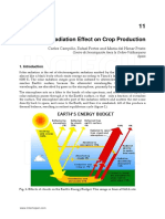 Solar Radiation Effect On Crop Production