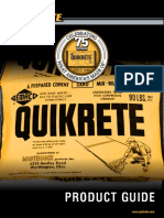 Quikrete Concrete Product Guide