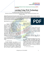 E-Blended Learning Using Web Technology