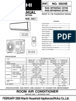 Service Manual: Room Air Conditioner