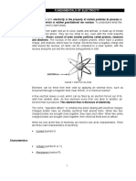 Intro-Duction To Electricity: Force Field Which Is Neither Gravitational Nor Nuclear. To Understand What This