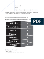 The OSI and TCP