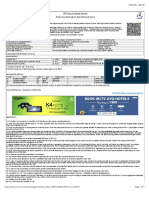 Irctcs E-Ticketing Service Electronic Reservation Slip (Personal User)