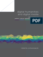 Simanowski (2016) - Digital Humanities and Digital Media