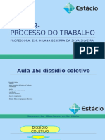 AULA 15 - Dissidio Coletivo