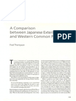 Fred Thompson-A Comparison Between Japanese Exterior Space and Western Common Place