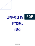 Cuadro de Mando Integral