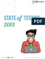 State of Testing Survey 2013 PDF