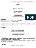 Apresentação Da Sociedade de Socorro para A Confraternização de Natal