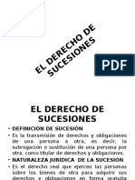 Derecho de Sucesiones