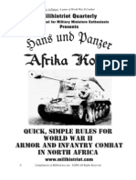 Hans Und Panzer Afrika Korps Game