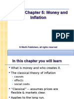 Mankiw Chapter 5: Money and Inflation