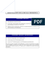 Armonización Escala Cromática