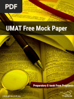 Um at Free Mock Test Paper 2016