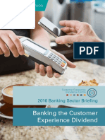 Banking The Customer Experience Dividend PDF