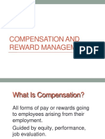 Compensation and Reward Management