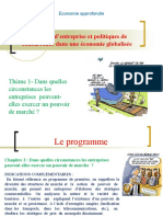 Corrigé Du Thème - Dans Quelles Circonstances Les Entreprises Ont-Elles Un Pouvoir de Marché