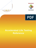 Accelerated Life Testing Analysis