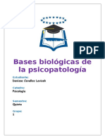 Bases Biologicas Psicopatologia