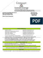 Covenant Coverage: Volume 40, Number 6, June, 2010