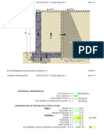 Retaining Wall With Piles