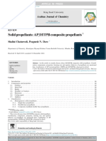 Solid Propellant Classifications