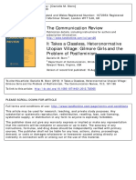 It Takes A Classless Heteronormative Utopian Village Gilmore Girls and The Problem of Postfeminism PDF