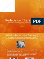 TA Redecision Therapy Chapter 12.