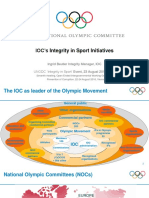 IOC - Ms. Ingrid Beutler