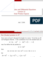 LADE13 Inner Product Spaces