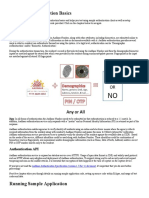 Aadhaar Authentication Basics