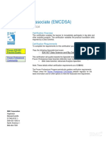 E20-007 Data Science and Big Data Analytics (EMCDSA)