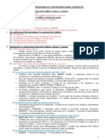 Teorías Psicológicas y Sociológicas Del Conflicto