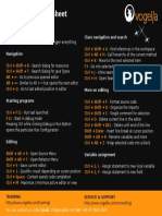 Eclipse Cheatsheet