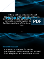 Word Processing