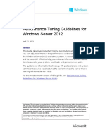 Performance Tuning Guidelines Windows Server 2012