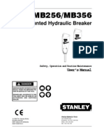 MB256/MB356: Mounted Hydraulic Breaker