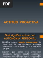 Actitud Proactiva