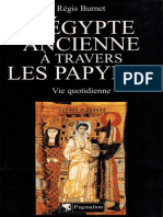 Régis Burnet L'Égypte Ancienne À Travers Les Papyrus