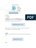 Perimetro, Diametro y Area