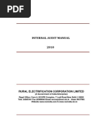 Internal Audit Manual