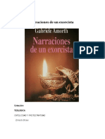 Narraciones de Un Exorcista - Gabriele Amorth