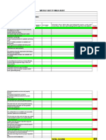 Weekly Safety Walk Audit Date: Attendees: Building Supervisor/Manager Attendee: Building: Location