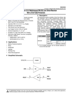 MAX3232 3-V To 5.5-V Multichannel RS-232 Line Driver/Receiver With 15-kV ESD Protection