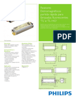 Reatores Eletromagnetico PR Fluorescente Philips