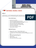 Model 300Q-5 Single Acting Quintuplex Pump: Power End Features