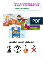 Pronombres Interrogativos - +qui+®n - ,-+qu+® - y - +D+ Nde - COMER-2