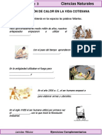 4to Grado - Ciencias - La Generación de Calor en La Vida Cotidiana